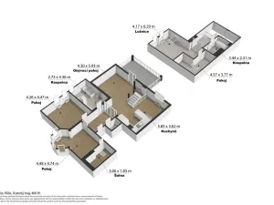 Pronájem bytu 4+kk, Ústí nad Labem - Klíše, Beethovenova, 151 m2