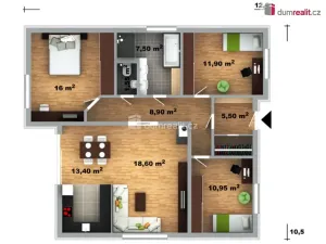 Prodej rodinného domu, Sehradice, 96 m2
