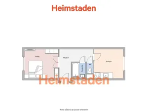 Pronájem bytu 1+1, Havířov - Město, Československé armády, 35 m2