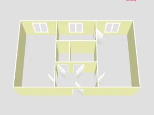 Prodej bytu 2+1, Jirkov, Ervěnická, 50 m2