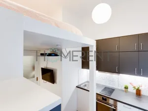 Pronájem bytu 1+kk, Praha - Bubeneč, Korunovační, 17 m2