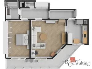 Prodej bytu 2+1, Praha - Suchdol, K Horoměřicům, 71 m2