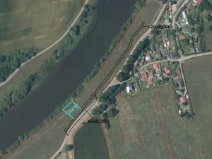 Dražba louky, Všenory, 672 m2
