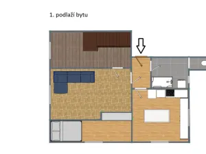 Prodej bytu 4+1, Chrastava, Frýdlantská, 107 m2