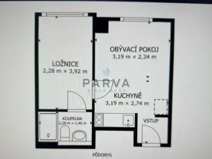 Prodej bytu 2+kk, Praha - Nusle, Bohuslava ze Švamberka, 47 m2