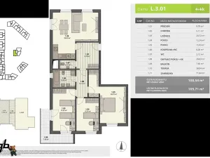 Prodej bytu 4+kk, Ostrava, Na Prádle, 101 m2