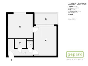 Prodej bytu 1+1, Cheb, Matěje Kopeckého, 36 m2
