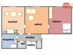 Pronájem bytu 2+1, Náchod, Hrašeho, 68 m2