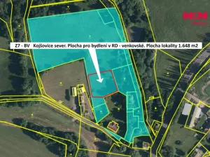 Prodej pozemku pro bydlení, Toužim - Kojšovice, 18630 m2