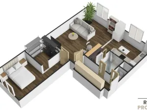 Prodej bytu 2+1, Břeclav, Dělnická, 57 m2