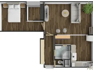 Prodej bytu 2+1, Břeclav, Dělnická, 57 m2