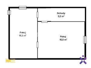 Pronájem rodinného domu, Zlín, Zálešná III, 60 m2