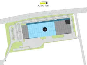 Pronájem skladu, Plzeň - Skvrňany, U Nové Hospody, 9800 m2