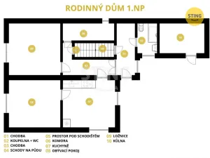 Prodej rodinného domu, Horní Ředice, 114 m2