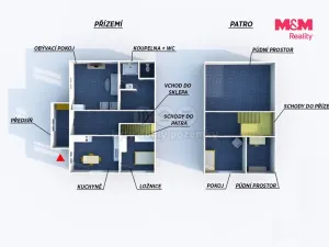 Pronájem rodinného domu, Bušovice - Sedlecko, 300 m2