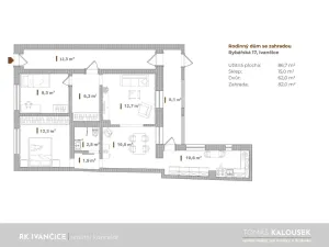 Prodej rodinného domu, Ivančice, Rybářská, 87 m2