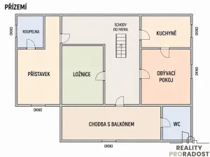 Prodej chalupy, Bystřice, 90 m2