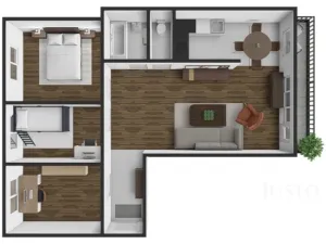 Prodej bytu 4+kk, Kamenice, Sídliště II, 77 m2