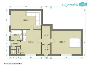 Prodej bytu 2+1, Drmoul, Plzeňská, 60 m2