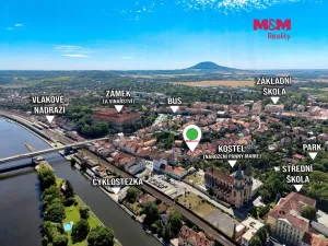 Prodej bytu 1+kk, Roudnice nad Labem, Rvačov, 28 m2