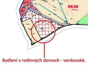 Prodej pozemku pro bydlení, Újezd u Sezemic - Zástava, 800 m2