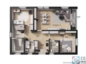 Prodej bytu 4+1, Jablonec nad Nisou, Máchova, 117 m2