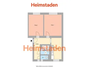 Pronájem bytu 2+1, Albrechtice, Středová, 55 m2