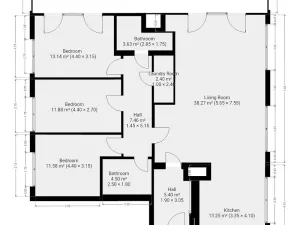 Pronájem bytu 4+kk, Horoměřice, Karla IV., 117 m2