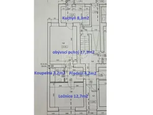 Pronájem bytu 2+kk, Pardubice, V Ráji, 46 m2