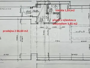 Pronájem obchodního prostoru, Trutnov, Havlíčkova, 80 m2