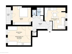 Prodej bytu 4+kk, Praha - Libeň, Sokolovská, 74 m2