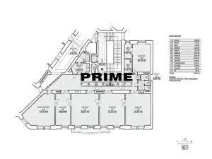 Pronájem kanceláře, Praha - Vinohrady, Italská, 255 m2