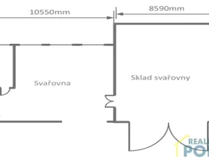 Pronájem výrobních prostor, Vysoké Mýto, Pod Nádražím, 195 m2