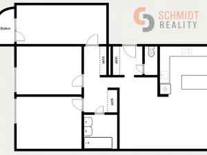 Prodej bytu 4+kk, Brno, Högrova, 80 m2