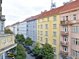 Pronájem bytu 2+kk, Praha - Vinohrady, náměstí Jiřího z Poděbrad, 56 m2