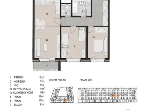 Prodej bytu 3+kk, Plzeň - Východní Předměstí, Šumavská, 92 m2