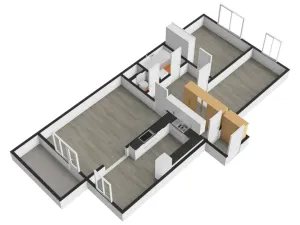 Pronájem bytu 3+kk, Praha - Háje, Brechtova, 66 m2