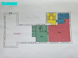 Pronájem kanceláře, Olomouc - Neředín, 500 m2
