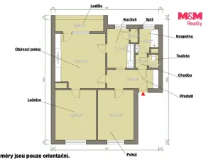 Prodej bytu 3+1, Klatovy - Klatovy III, U Pazderny, 74 m2