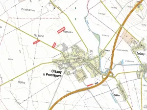 Prodej pole, Olšany u Prostějova, 9890 m2