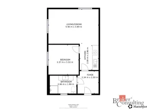 Pronájem bytu 2+kk, Vochov, 49 m2