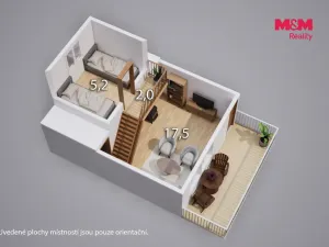 Prodej chaty, Povrly, 34 m2