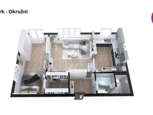 Prodej bytu 2+1, Havířov, Okružní, 45 m2