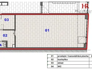 Pronájem obchodního prostoru, Benešov, Scheinerova, 65 m2