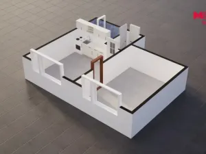 Prodej bytu 1+1, Ústí nad Labem - Severní Terasa, Švestková, 36 m2