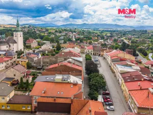 Prodej činžovního domu, Brušperk, náměstí J. A. Komenského, 350 m2