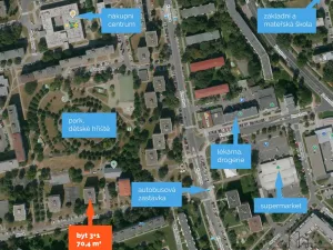 Pronájem bytu 3+1, Olomouc - Nová Ulice, Jílová, 70 m2