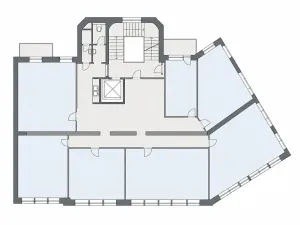 Pronájem kanceláře, Praha - Vinohrady, Uruguayská, 234 m2