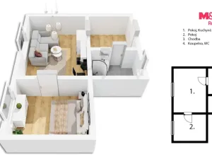 Prodej rodinného domu, Onomyšl - Miletín, 80 m2