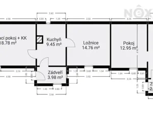 Prodej rodinného domu, Stojice, 76 m2